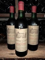 Lot de 3 Château Gontier Bordeaux Supérieur 1967